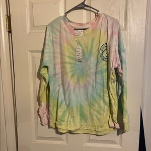 Comfort Colors Pastel Tie-Dye Long Sleeve Shirt